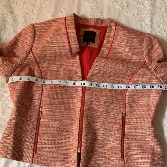 Cropped tweed blazer, Sz L - Picture 11 of 14